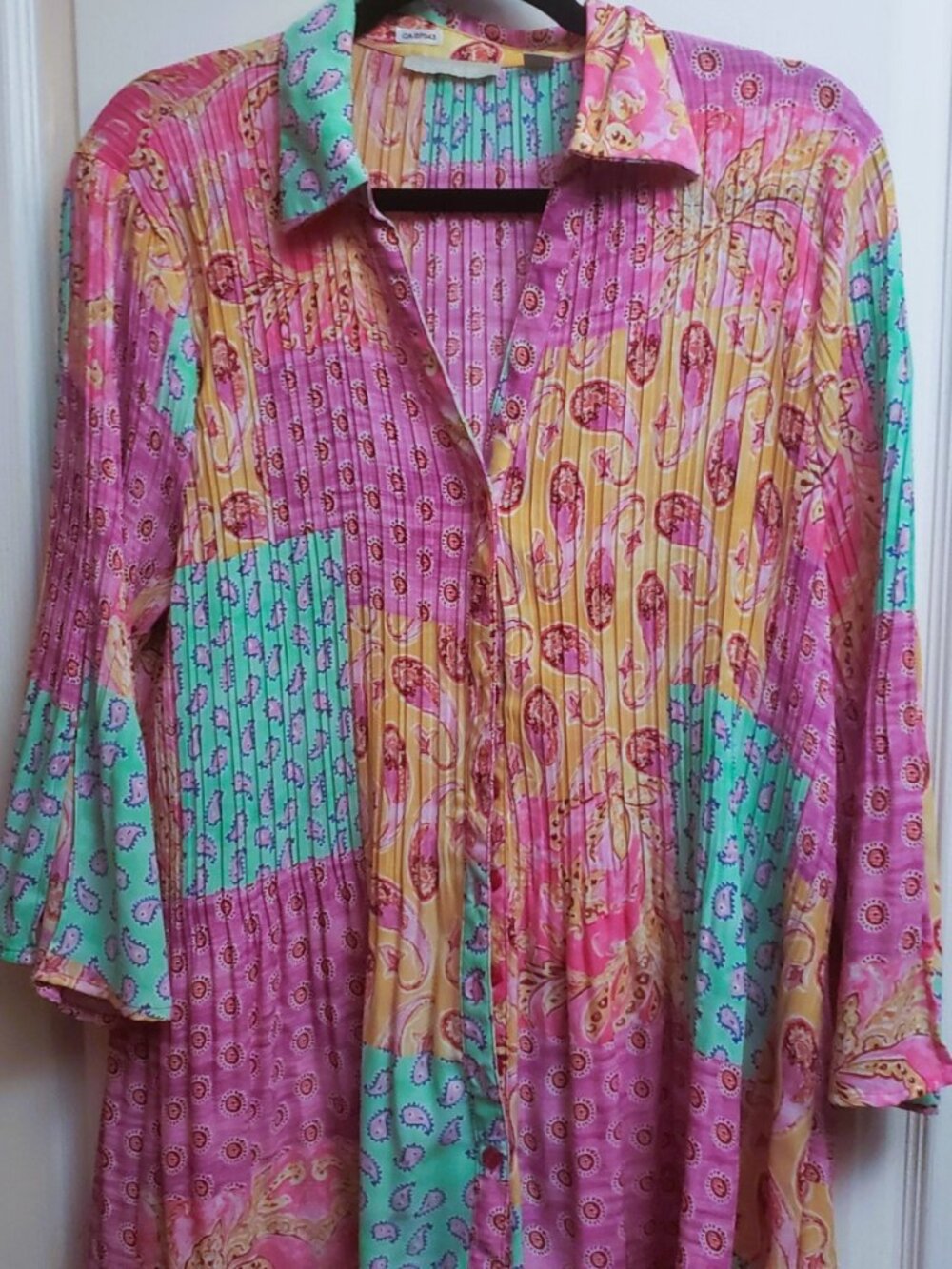 Blouse - Fun Patch Print